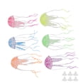 thumbnail image 1 of Simulación de medusas para acuario Bling Bling Medusas artificiales de silicona decoraciones para peceras, 1 of 12