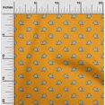 thumbnail image 1 of oneOone Viscose Chiffon Fabric Elephant Block Decor Fabric Printed BTY 42 Inch Wide, 1 of 4
