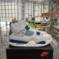 thumbnail image 1 of A i r-Jor-dan 4 Retro Military Industrial Blue FV5029-141 IN HANDS SHIPS NOW, 1 of 6