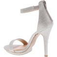 thumbnail image 3 of Static Footwear Womens Open Toe Ankle Strap High Stiletto Heel Platform Pump Sandal, 3 of 4