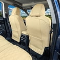 thumbnail image 3 of For Subaru Outback 2020-2025 FH Group Neoprene Custom Fit Car Seat Covers - Rear Bench Beige, 3 of 3