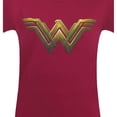 thumbnail image 4 of Wonder Woman Justice League Logo T-Shirt Femme-3xlarge, 4 of 7