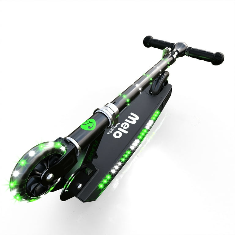 Melo Flare Light-Up Folding Kick Scooter for Kids, Purple