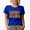 Royal Blue, variant on Somebody's Loud Mouth Baseball Mama, Mom of a Player Themed, Groovy Retro Wavy Text Merch Gift, Black T-Shirt, 3XL