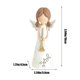 thumbnail image 2 of Estatua tallada en resina, figura de ángel, decoración interior, aproximadamente 10 cm, 2 of 6
