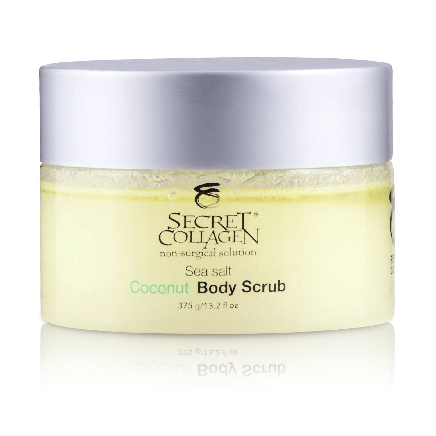 ogx pink sea salt & rosewater gentle soothing body scrub