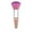 F, variant on Single Tapered Crystal Diamond Handle Blush Brush, Colorful - 1 Brush, Single Tapered Crystal Diamond Grain Transparent Handle Blush Brush Makeup Tool, Easter, St. Patrick'S Day, W Makeup Organizers