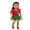 redtreedress, variant on JUNWELLSHIBAOZI 18 inch Christmas Doll Outfit Dress Clothes with Hat Accessories Lot For  Our Generation My Life Doll