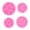 Hot Pink, variant on 4 PCS Flower Silicone Mold Set for Fondant Chocolate Candy Cake Decorating Mini Blossom Daisy Baking Embossing Moulds