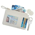 thumbnail image 2 of Saipulusi RFID Blocking Wallet for Women PU Leather Zip Card Case Holder- Cream, 2 of 7