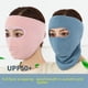 thumbnail image 2 of Máscara de otoño e invierno cálida y gruesa para el cuello y las orejas, para hombres y mujeres, a prueba de viento, para montar en coche eléctrico, máscara facial completa, 2 of 6