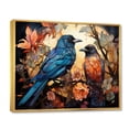 thumbnail image 2 of Designart "Luminous Rulers of the Crow" Animals Floater Framed Canvas Wall Art, 2 of 7