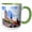 Green/White, variant on 3drose, Krems Along the Danube River, Wachau, Austria - Eu03 Mgl0045 - Miva Stock, 11oz Mug