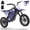 Blue, variant on QEASET 36 V MINI Electric Dirt Rocket, 500 W Motorized Dirt Bikes, 15 MPH Off-Road Ride with Dual Suspension, Yellow