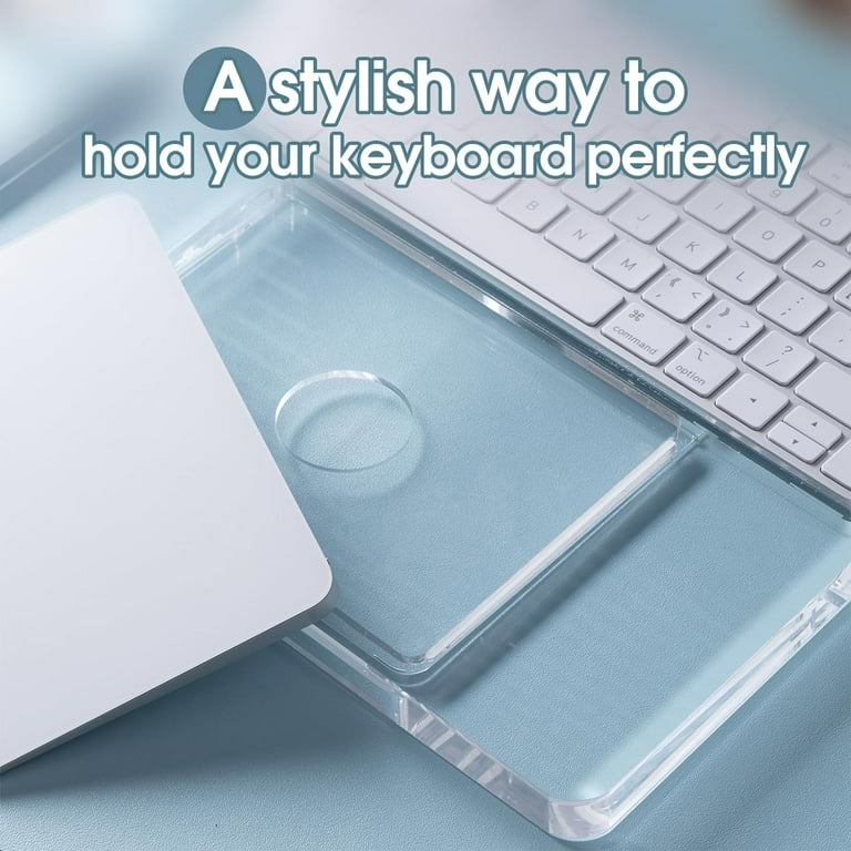 Acrylic Stand Holder for Apple Magic Keyboard and Trackpad