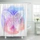 thumbnail image 1 of ABPHQTO Animal Ornamental Mariposa en Boho Tattoo Moderno Elegante y de Moda y Hippie Chic Juego de Cortinas de Ducha de Baño Impermeables 165x180 cm ABPHQTO PKNMT66x72Shower-10015, 1 of 2