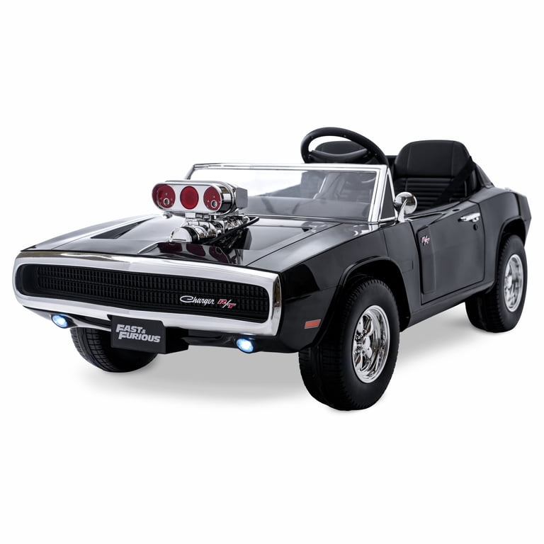 ワイルドスピード Dodge Charger Fast & Furious Fast & Furious Dodge Charger 12V Kids Ride on Car by Hyper Toy