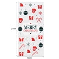 thumbnail image 7 of Limei Gift Bag Reusable 50Pcs Lovely Xmas Pattern Party Favor Bags Eye-catching Great for Party, 7 of 7
