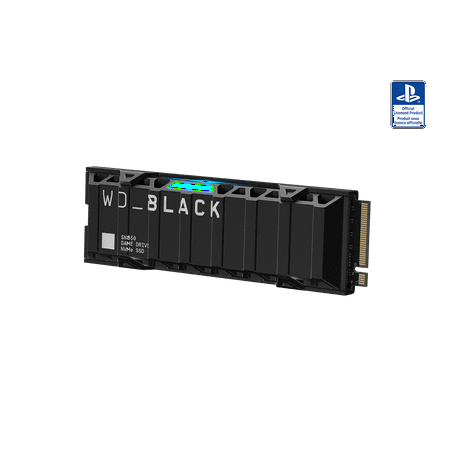 WD - BLACK SN850 2TB Internal SSD PCIe Gen 4 x4 Officially Licensed for PS5 with Heatsink