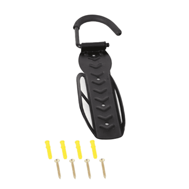 Bike Rack Garage Wall Bike Wall Hook Mountain Bike Fixed Activity Hook Indoor Display Wall Mounted Bike Rack,1 * Hook 4 * Screw 4 * screw sleeves,Black