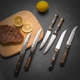 thumbnail image 3 of Costway 15pcs Knife Set Stainless Steel Knife Block Set w/ Ergonomic Handle, 3 of 10