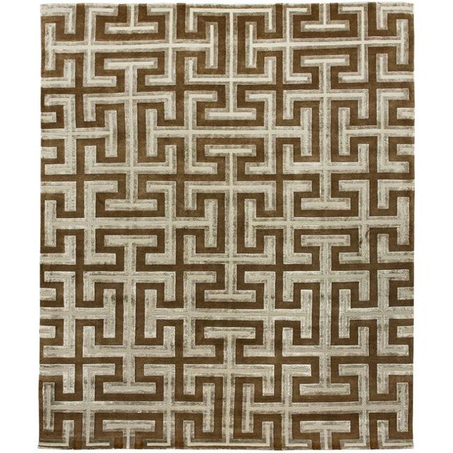 Due Process Stable Trading Tapis de Zone WMA Maffeo Or, 9 x 12 Pieds