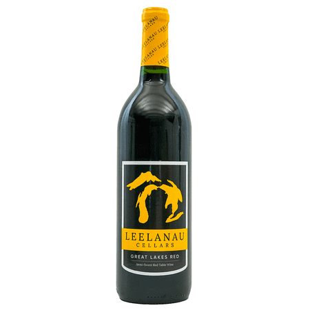Leelanau Cellars Great Lakes Red Wine, Leelanau County, 750ml Glass Bottle