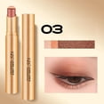 thumbnail image 1 of Gradient Eyeshadow Stick for Beginners | Three Color Fine Gradual Shine High Gloss Makeup, One Touch Shaping & Layered Effect, Matte Earth, Pearlescent Earth, Coffee Orange, 1 of 8
