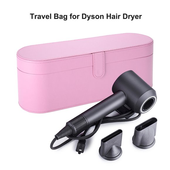 Bag PU Leather Hair Dryer Storage Box Shockproof Travel Bag for Dyson Hair Dryer