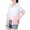 Pink, variant on Women's Sun Protection Jacket Full Zip Thin Hoodie Jacket Athletic Workout Anti UV Windbreaker Quick Dry Hiking Coat for Outdoor Camping
