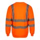 thumbnail image 2 of Yoko - Sudadera gruesa de seguridad de manga larga de alta visibilidad Unisex Hombre mujer - Trabajar / Reflectante (Naranja butano), 2 of 2