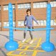 thumbnail image 2 of Palo de salto inflable para niños, divertido juego interactivo para fiestas, uso en exteriores e interiores, juego inflable para patio, parque., 2 of 5
