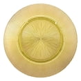 thumbnail image 1 of Red Pomegranate Collection 4694-0 13 in. Ritz Glitter Charger Plates, Gold - Set of 4, 1 of 1