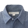 thumbnail image 2 of Hope & Henry Boys' Pindot Chambray Shirt, 2 of 3