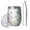 LightColorful BirdsFootprints Pattern, variant on 12oz Stemless Wine Tumblers LightColorful BirdsFootprints Pattern Vacuum Insulated Stainless Steel Travel Tumbler Cups Mug with Lid and Straw for Champaign,Cocktail,Beer with Cleaning Brush