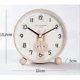 thumbnail image 3 of Educational Car for Girls, Kids - Day/Night, Easy Pay and Stack, Quiet Travel Car Night Lights No Tick, Pink White Rabbit Alarm Clock, 3 of 4