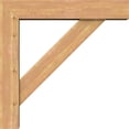 thumbnail image 3 of Ekena Millwork 7 1/2"W x 38"D x 38"H Traditional Block Smooth Bracket w/ Offset Brace, Western Red Cedar, 3 of 25