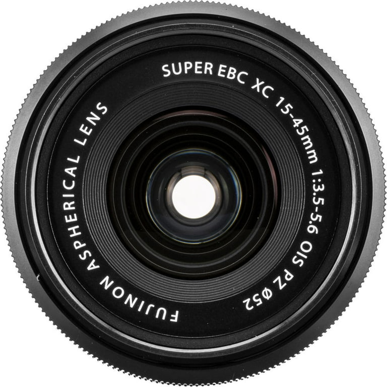Fujifilm XC 15-45mm f/3.5-5.6 OIS PZ Lens (Black) + UV Filter