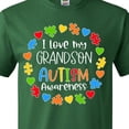 thumbnail image 4 of Inktastic I Love My Grandson Autism Awareness T-Shirt, 4 of 5