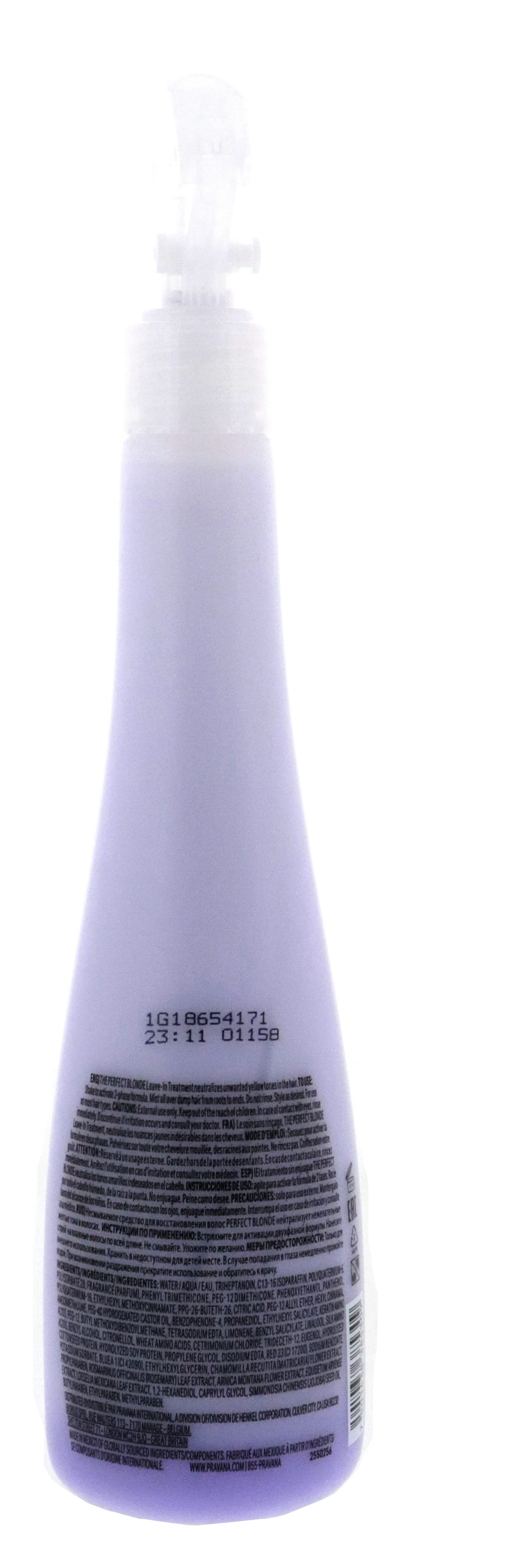 Pravana The Perfect Blonde Leave In Treatment 10.1 Ounce