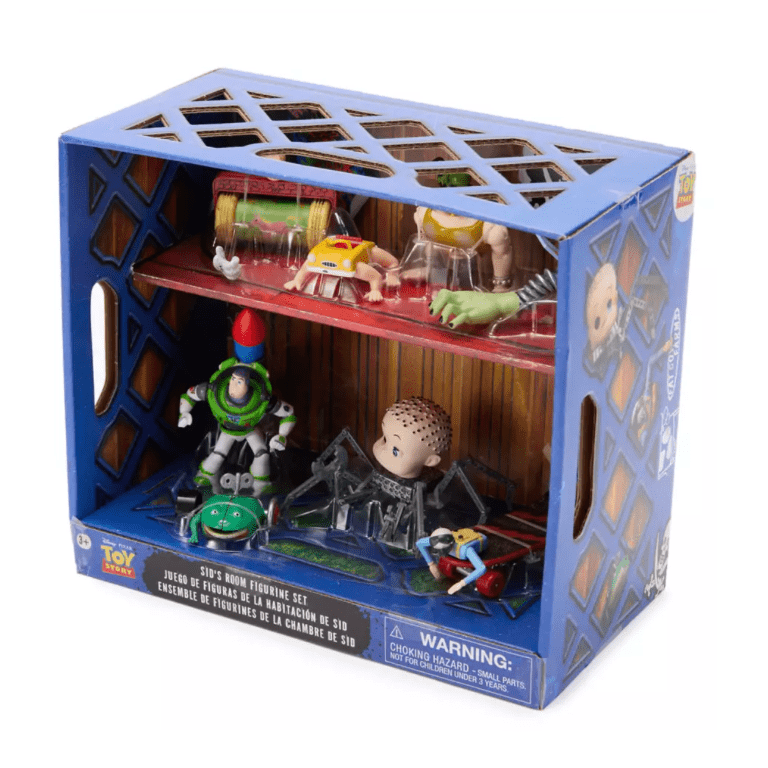 トイストーリー30周年 Sid’s Room フィギュアセット 未開封 Disney Parks Sid's Room Figure Set – Toy Story New With Box