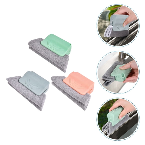 SKISUNO 3Ud Herramienta Cepillo Para Ranuras Y Grietas En Con Flexibles