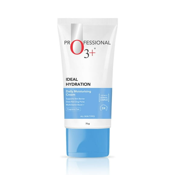 O3+ Ideal Hydration Barrier Repair Daily Moisturising Cream, 75gm