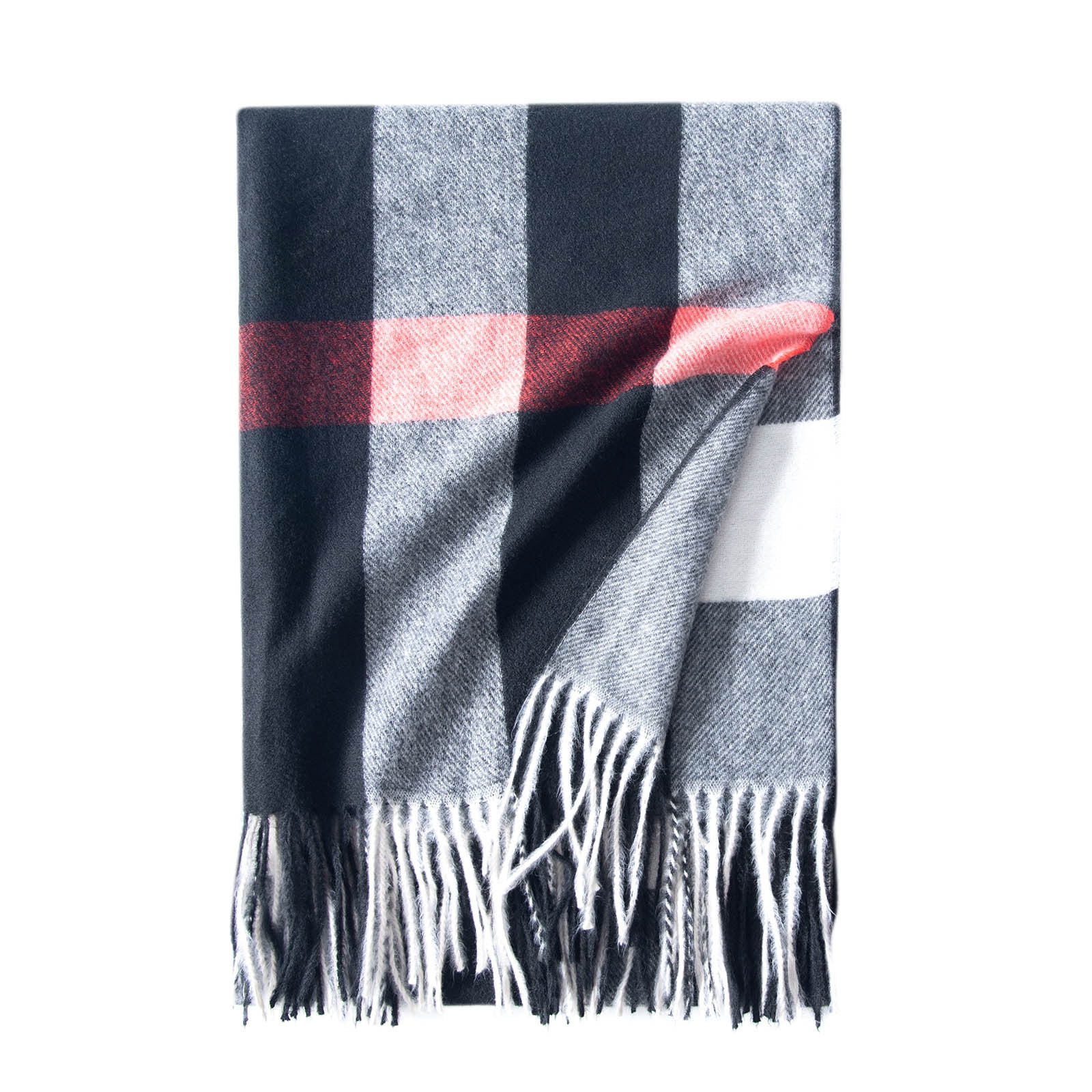 XZNGL Womens Scarf Winter Womens Fall Winter Scarf Classic Tassel Plaid Scarf Warm Soft Chunky Large Blanket Wrap Shawl Scarves Womens Winter Jacket Womens Scarves Winter Plaid Blanket Scarf Walmart.c...