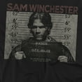 thumbnail image 2 of Supernatural T-Shirt Sam Mug Shot Unisex Graphic Tee For Men & Women, 2 of 7