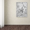 thumbnail image 3 of Trademark Fine Art "Hamsa Hand" Canvas Art by KCDoodleArt, 3 of 3
