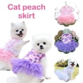 thumbnail image 2 of Vestidos para perros pequeños, linda falda floral de princesa, ropa para gatos con Ne Female U4K6, 2 of 6