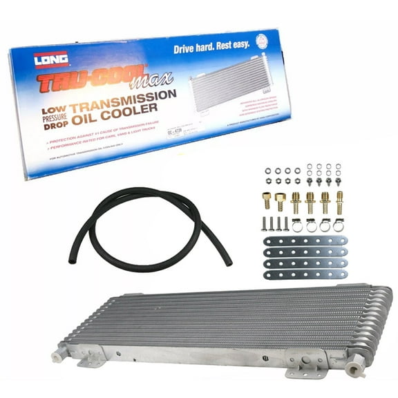 Cool Max 40,000 40K GVW Transmission Performance Oil Cooler Heavy Duty 47391Tru