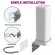 thumbnail image 2 of High Quality Outdoor Digital TV Antenna Outdoor High Definition Digital Smart TV 4K 1080P ATSC Ampl-B13, 2 of 5