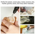 thumbnail image 5 of 20pcs 120 Grit Diamond Burr Set Drill Bits Set For Dremel Tool Rotary Grinding, 5 of 5